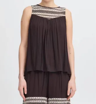 Ichi Ihragni Tank Top In Black