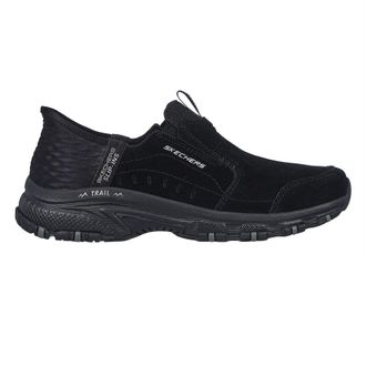 Skechers Sunapee stevige leren laarzen voor dames (Zwart)
