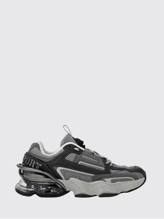 Plein Sport Runner PS Thunder Mix Low-Top Mesh Sneakers with Notched Sole