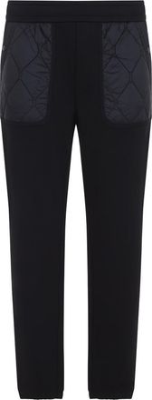 Moncler Black Solid Sweatpants