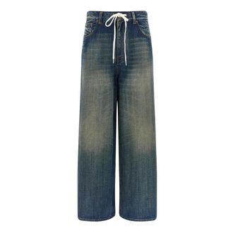 Maison Margiela Dames, Jeans, Blauw, Maat: W27 Katoen