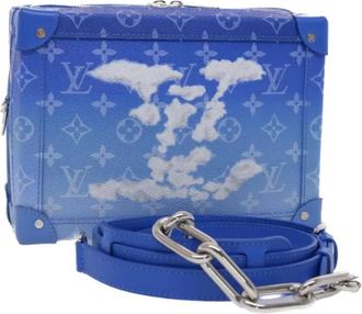Louis Vuitton Pre-owned Plastic Cross Body Tas - Dames - Vintage Schoudertas - Blauw - ONE Size - Vintage