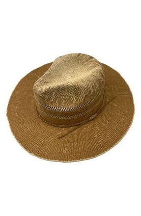 MARCUS ADLER Straw Panama Hat in Tan at Nordstrom Rack