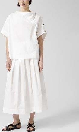 SOEUR Womens Amalia poplin skirt