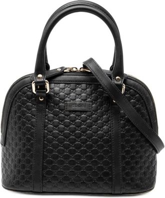 Gucci Pre-owned Gucci Mini Microssima Dome Satchel Ladies S1YW8FPVSH0ULZ9L