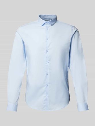 Casual Friday Casual Friday Slim Fit Freizeithemd mit Kentkragen Modell Palle in Hellblau, Größe XXL