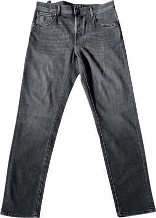 Hand Picked Ravello Slim-Fit Jeans - Heren - Slim Fit Jeans - Grijs - W40 - Katoen - Jeans