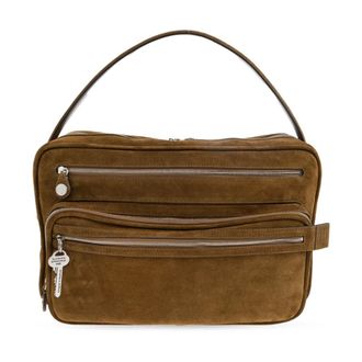 Acne Studios Shoulder Bags, unisex, Brown, Size: ONE SIZE Camero Camera Bag