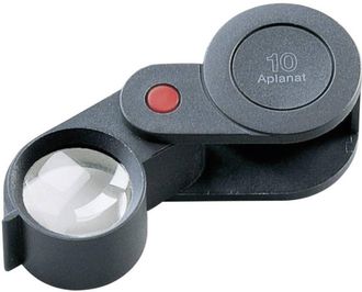 Eschenbach Porzellan Group Lupa Plegable Eschenbach Negra 10x 23 Mm Lente