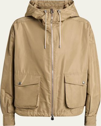 Loro Piana Brussel Hooded Blouson Jacket