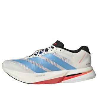 adidas Adizero Boston 13 White Light Blue Metallic KK4992