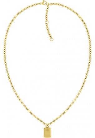 Tommy Hilfiger Womens 2780824 Necklace - Gold Stainless Steel - One Size