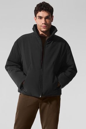 Alo | Stretch Woven Notable Jacket in Black, Size: Medium