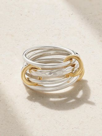 Spinelli Kilcollin Anello In Argento Sterling E Oro 18 Carati Cici Petite