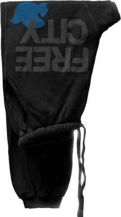 Freecity logo track pants - Nero