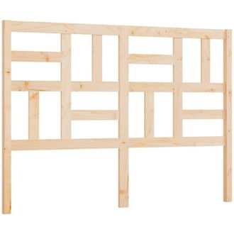 vidaXL Cabecero De Cama Madera Maciza De Pino 146x4x104 Cm Vidaxl