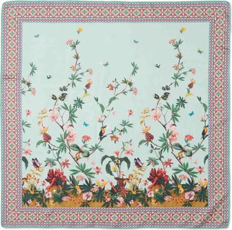 La DoubleJ Foulard Zooflora Placée - Blu