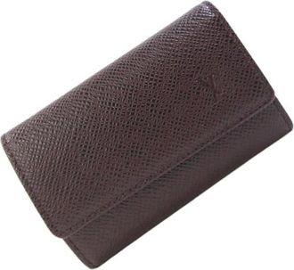 Louis Vuitton Pre-owned Keycase - Heren - Vintage Accessoires - Bruin - ONE Size - Leer - Vintage