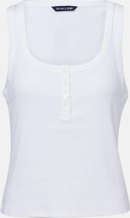 Veronica Beard Tank top Abbott in misto cotone
