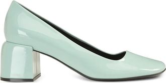 Sergio Rossi 55 mm pumps met blokhak - Blauw