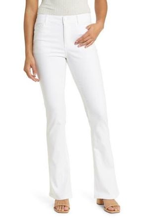Wit & Wisdom Brittany AbSolution High Waist Bootcut Jeans in Optic White at Nordstrom Rack, Size 2