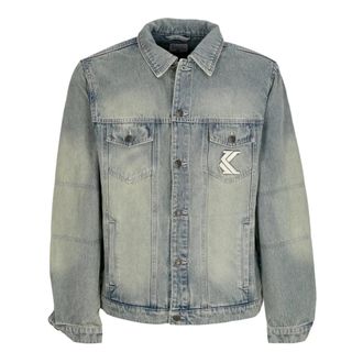 Karl Kani Jacket Jeans - Heren - Spijkerjassen - Blauw - L - Katoen - Jassen