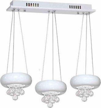 OEM L&aacute;mpara Colgante Lux Bianco 3x6w Led