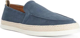 Dune London Mens Fitzgerald - Slip On Esapdrilles - Navy - Size UK 10