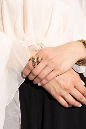 Chlo&eacute; Brass Ring, Womens, Gold