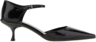 Prada Black Leather Pumps