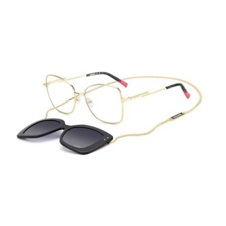 Missoni Glasses, female, Yellow, 55 MM, Clip-On Glasses with Top-Notch Service