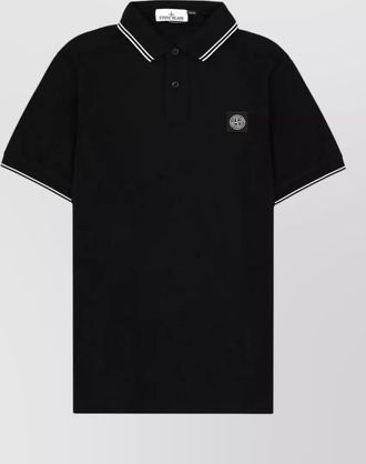 Stone Island cotton polo shirt
