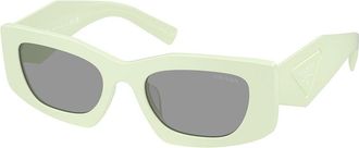 Prada PR D03SD Asian Fit 05K50Q Womens Sunglasses Green Size 51