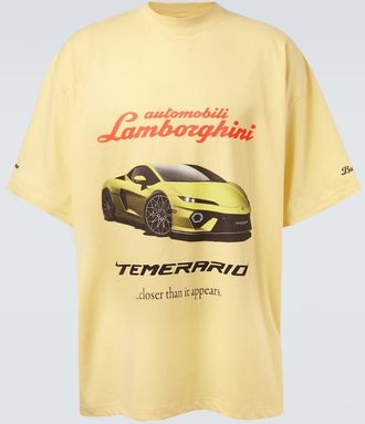 Balenciaga x Automobili Lamborghini - T-shirt oversize in jersey