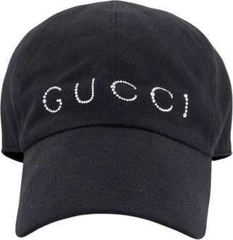 Gucci Black Logo Baseball Cap
