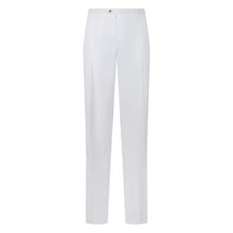 Fedeli Straight Trousers, male, White, Size: 5XL Straight Trousers