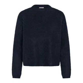 Kaffe Maglieria Girocollo - - Knitwear - Donna - Blu - 2XL