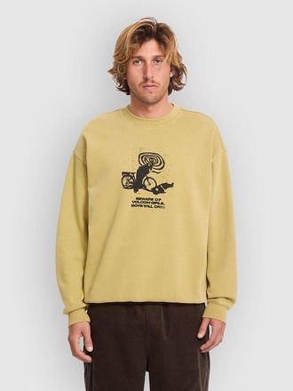 Volcom Lifer Crew Jersey amarillo