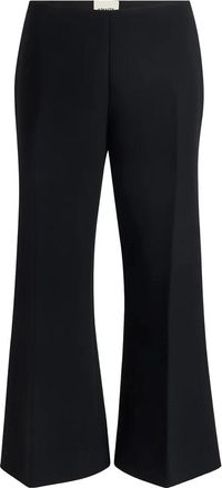 Khaite Walter Pant - Dames - Wijde Broeken - Zwart - 3XS - Polyester - Broeken