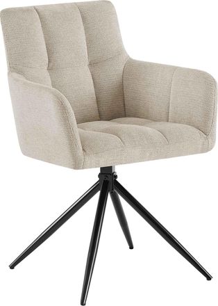 Clp Silla De Comedor Tela Jonah Crema