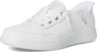 Skechers Womens Hands Free Slip-Ins Skip Cute - B Cute Sweet Sneaker, White, 5 UK Wide