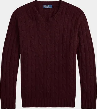 Polo Ralph Lauren Cable-Knit Cashmere Sweater