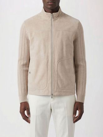 Eleventy Giubbotto Eleventy in pelle scamosciata