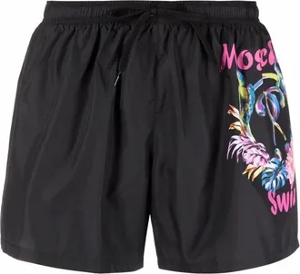 Moschino Uomo, Costumi da bagno, Nero, L, new