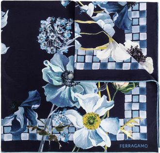 Ferragamo Donna, Accessori, Blu, Taglia unica, new