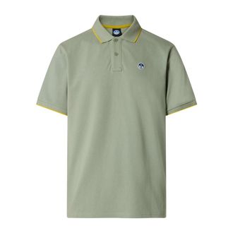 North Sails Polo Shirts, male, Green, Size: 3XL Polo Shirt