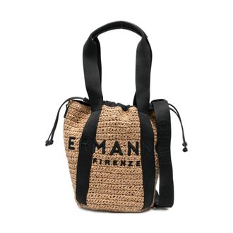 Ermanno Scervino Bucket Bags, female, Beige, Size: ONE SIZE Ermanno Firenze Bags.. Beige