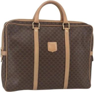 Celine Pre-owned Handbags, female, Brown, Size: ONE SIZE Pre-owned Vintage Plastic Handbag