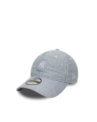 New Era Unisex Cap 9twenty Seersucker Light Blue Crown Hat