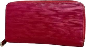 Louis Vuitton Pre-owned Wallets, female, Red, Size: ONE SIZE Pre-owned Long wallet (bi-fold)